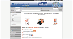 Desktop Screenshot of drucker-patrone.ch